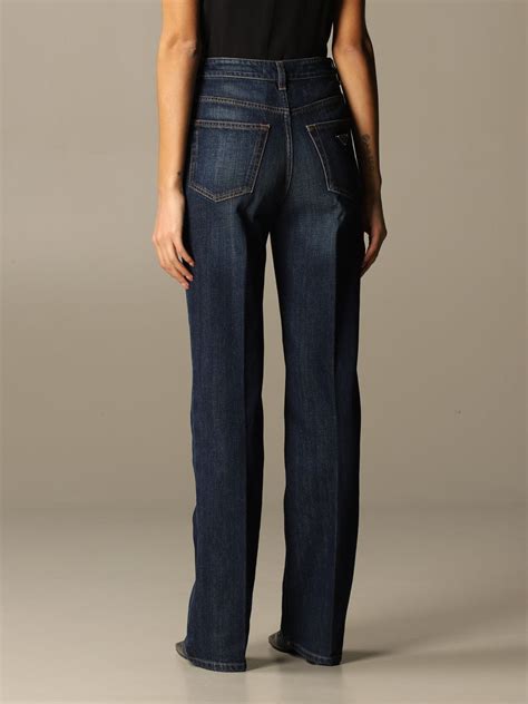 prada jeanshemd damen|Prada straight jeans.